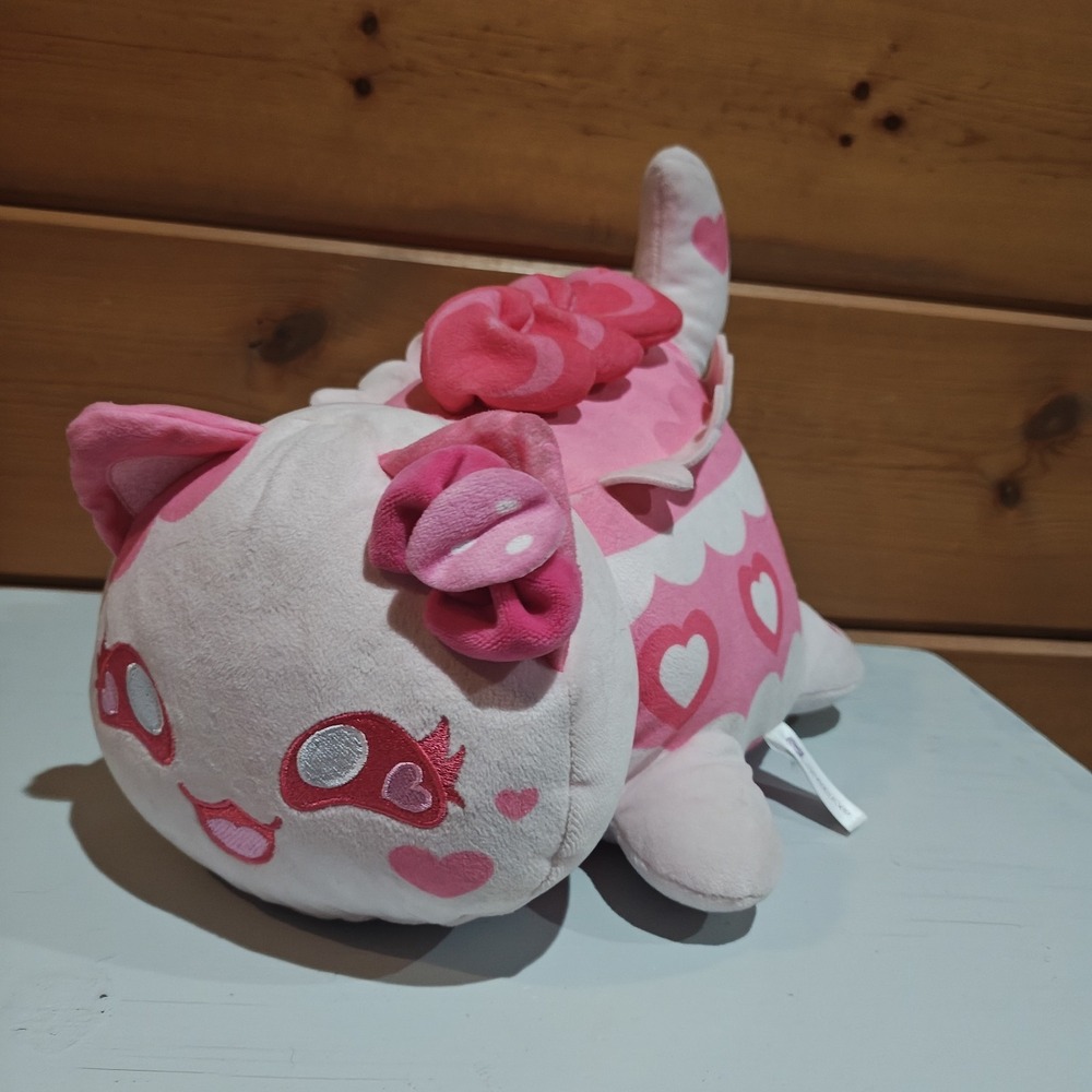 Aphmau 11" Mystery MeeMeow Large Plush Series 2 KC-Cake Cat Pink 2024 D41
